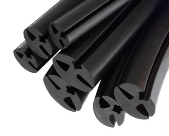 EPDM Automotive Glass Vehicle Windshield Sealing Strip Three-port rubber sealing strip