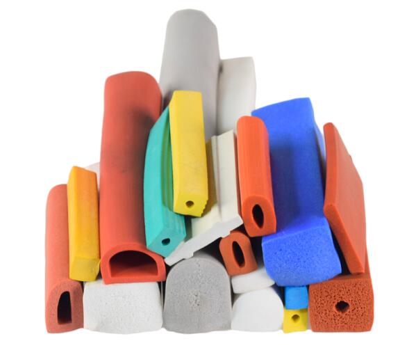 Silicone form seal strip